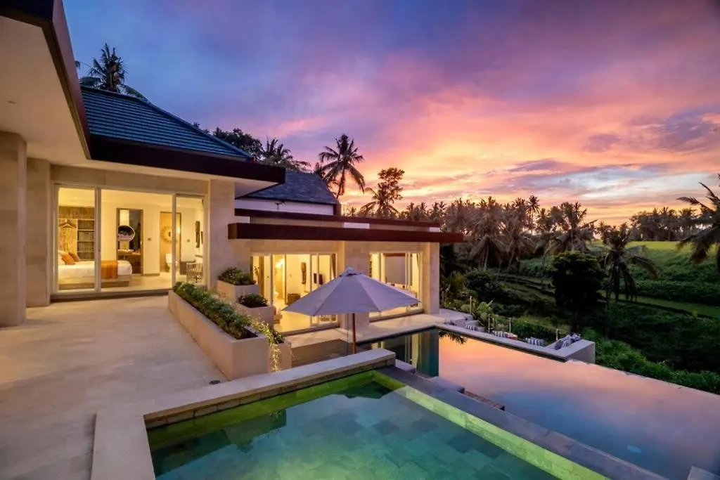 Yudhistira 5 Bedroom Green View Villa Cyn Ubud Indonésie