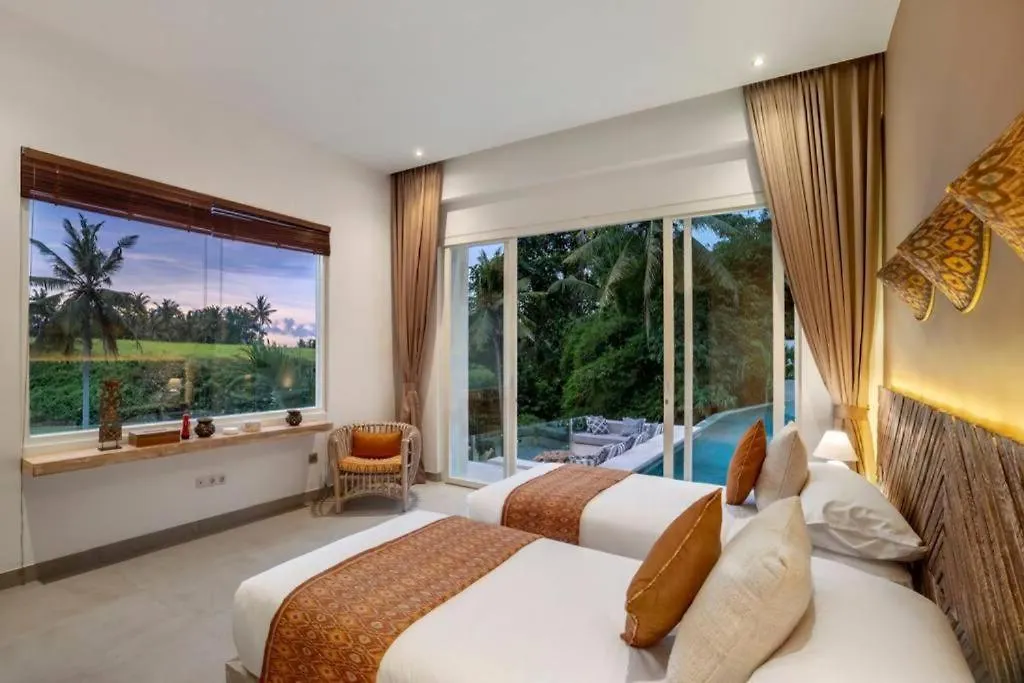 Yudhistira 5 Bedroom Green View Villa Cyn Ubud 0*,  Indonézia